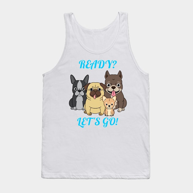 Walk time,dog time,best friends time! Tank Top by MoodsFree